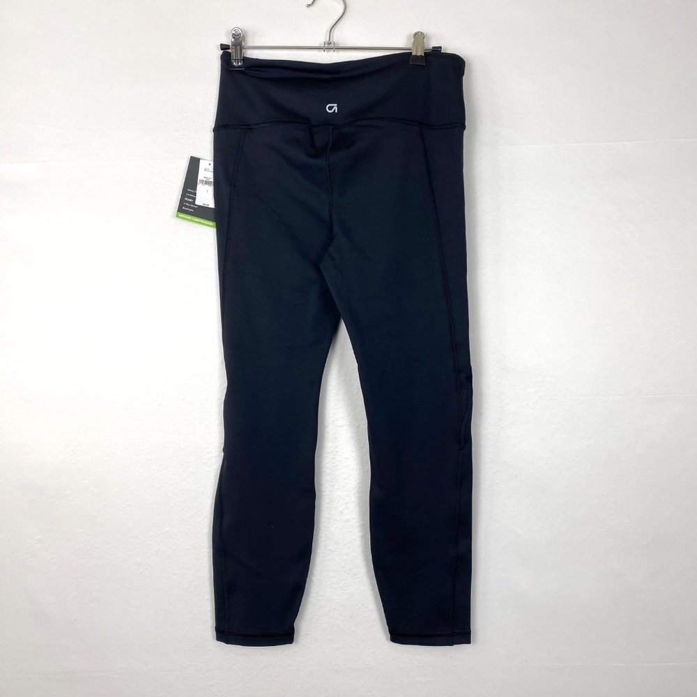 GapFit Eclipse 7/8 High Rise Leggings Black - Picture 2 of 5